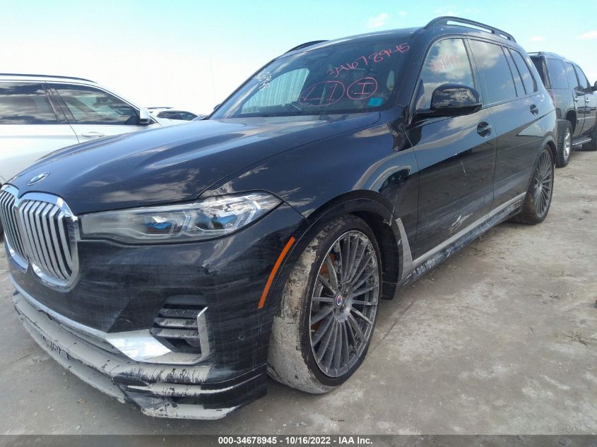 2021 BMW X7 ALPINA XB7 VIN: 5UXCX6C12M9F50738