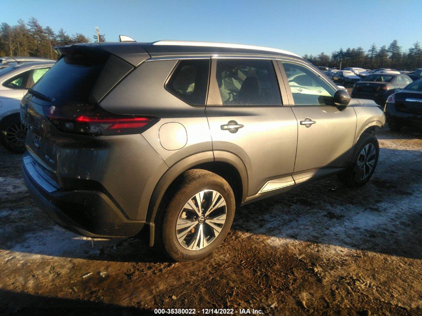 2022 NISSAN ROGUE SV VIN: 5N1BT3BB4NC703876