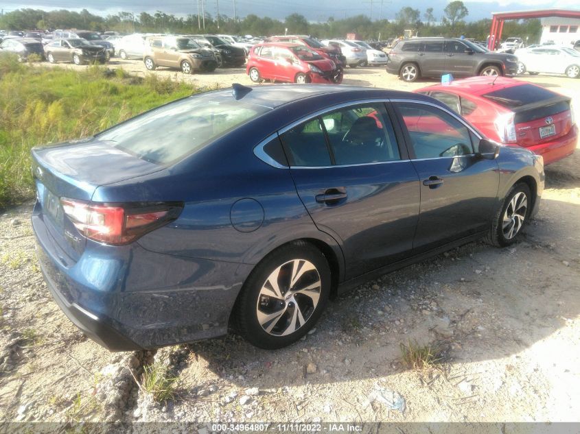 2022 SUBARU LEGACY VIN: 4S3BWAB67N3006768