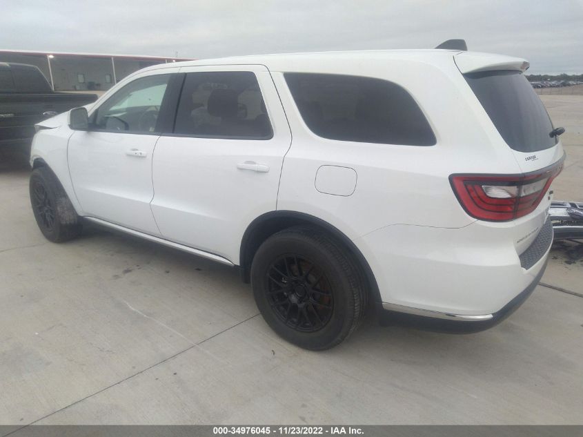2020 DODGE DURANGO SXT VIN: 1C4RDHAG4LC329471