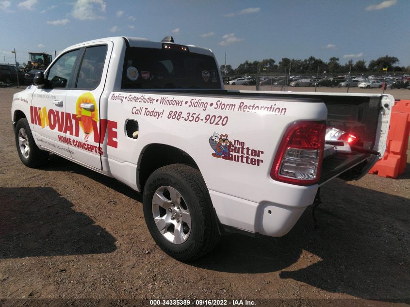2021 RAM 1500 BIG HORN VIN: 1C6RRFBG8MN682362