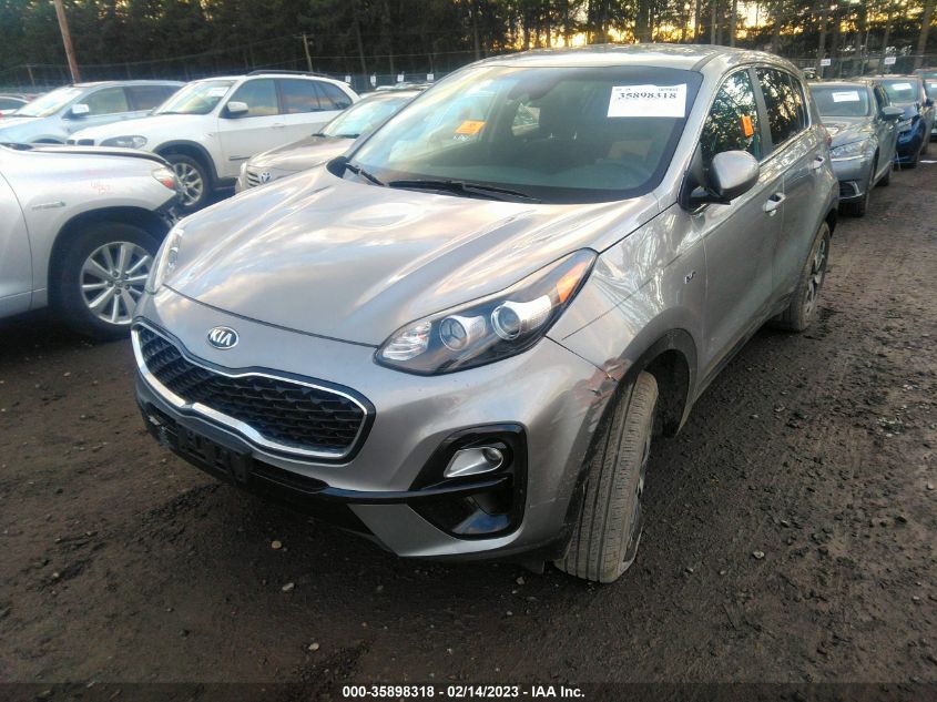 2022 KIA SPORTAGE LX VIN: KNDPMCAC0N7948460