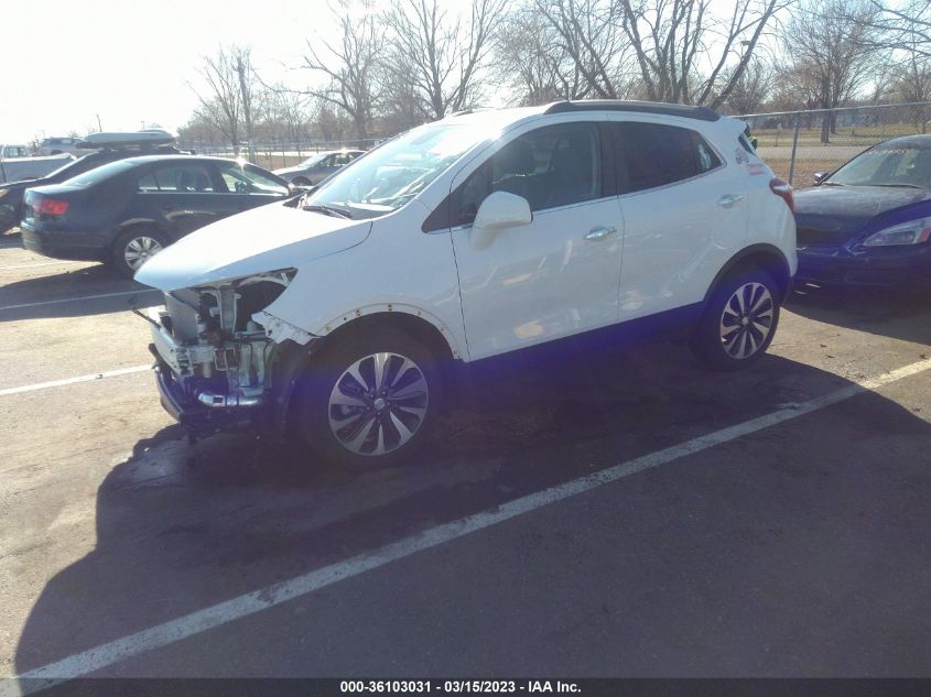 2022 BUICK ENCORE PREFERRED VIN: KL4CJESM7NB552883