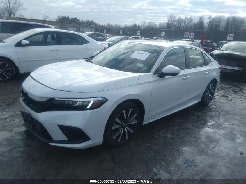 2022 HONDA CIVIC SEDAN EX VIN: JHMFE1F72NX001475