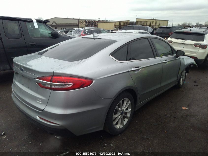 2020 FORD FUSION SE VIN: 3FA6P0HD6LR254884