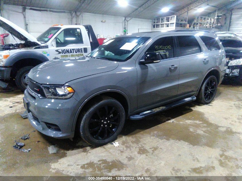 2020 DODGE DURANGO GT PLUS VIN: 1C4RDJDG4LC309871