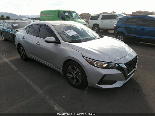 2022 NISSAN SENTRA SV VIN: 3N1AB8CV9NY257940