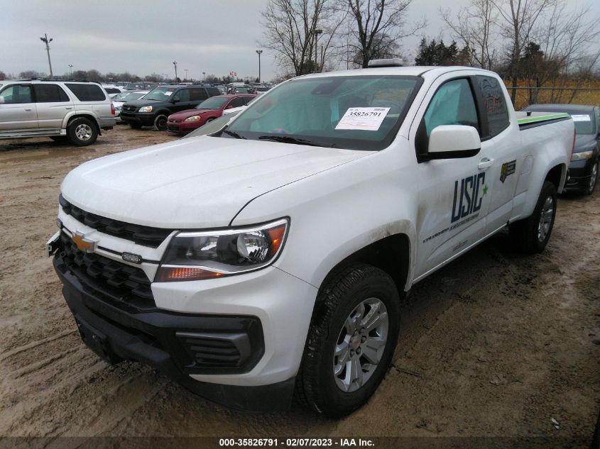 2022 CHEVROLET COLORADO 2WD LT VIN: 1GCHSCEA9N1243680