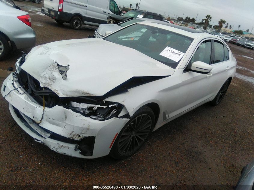 2022 BMW 5 SERIES 530I VIN: WBA53BH05NCJ64781