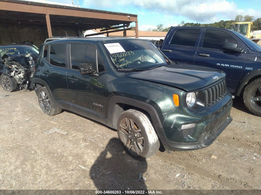 2021 JEEP RENEGADE JEEPSTER VIN: ZACNJDAB0MPM50917