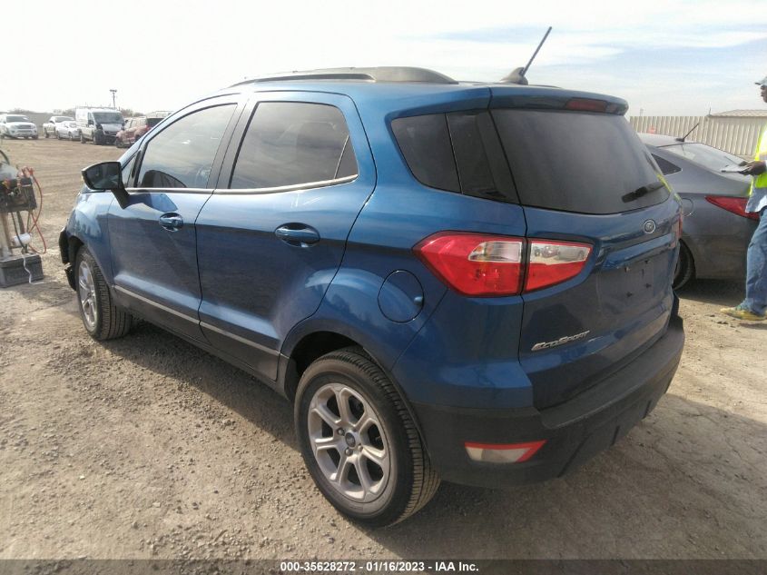 2021 FORD ECOSPORT SE VIN: MAJ3S2GE4MC397677