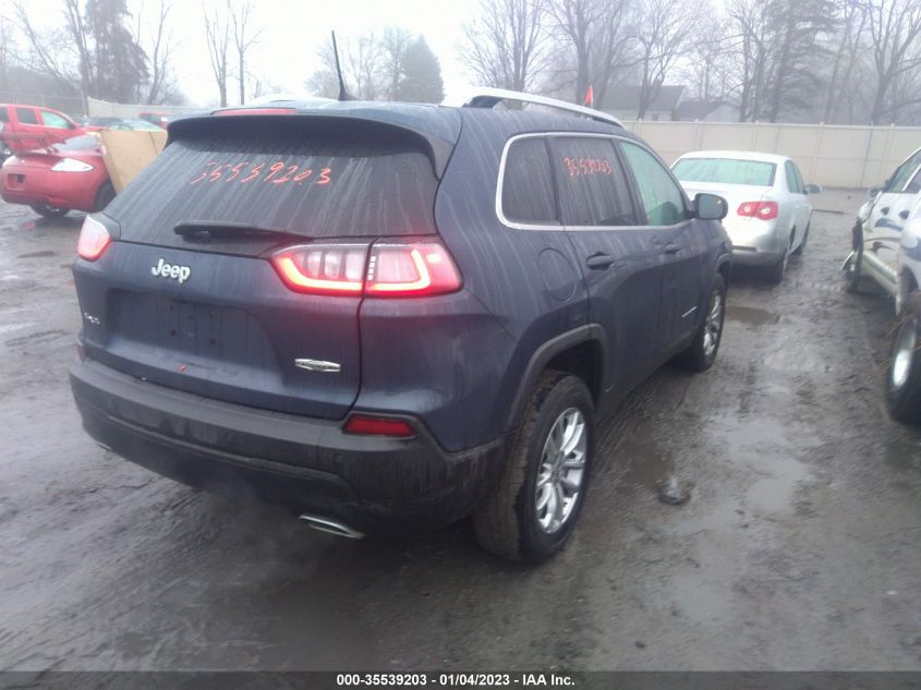 2021 JEEP CHEROKEE LATITUDE LUX VIN: 1C4PJMMX2MD247979