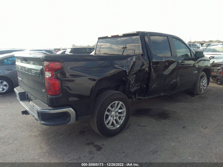 2021 CHEVROLET SILVERADO 1500 LT VIN: 3GCUYDED8MG441020