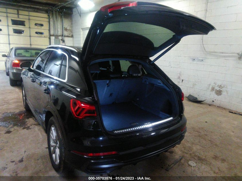 2022 AUDI Q3 S LINE PREMIUM VIN: WA1DECF37N1126082