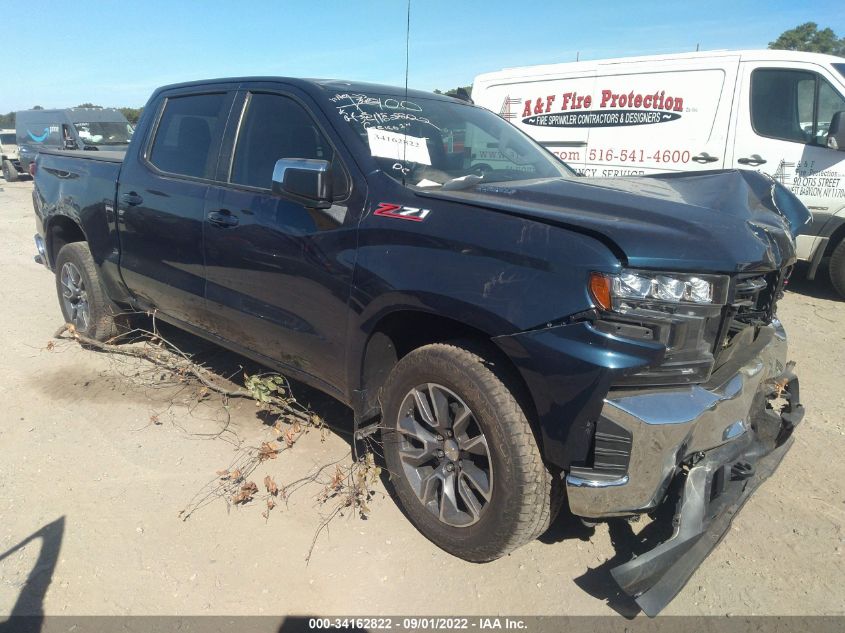 2021 CHEVROLET SILVERADO 1500 LT VIN: 3GCUYDET3MG162386