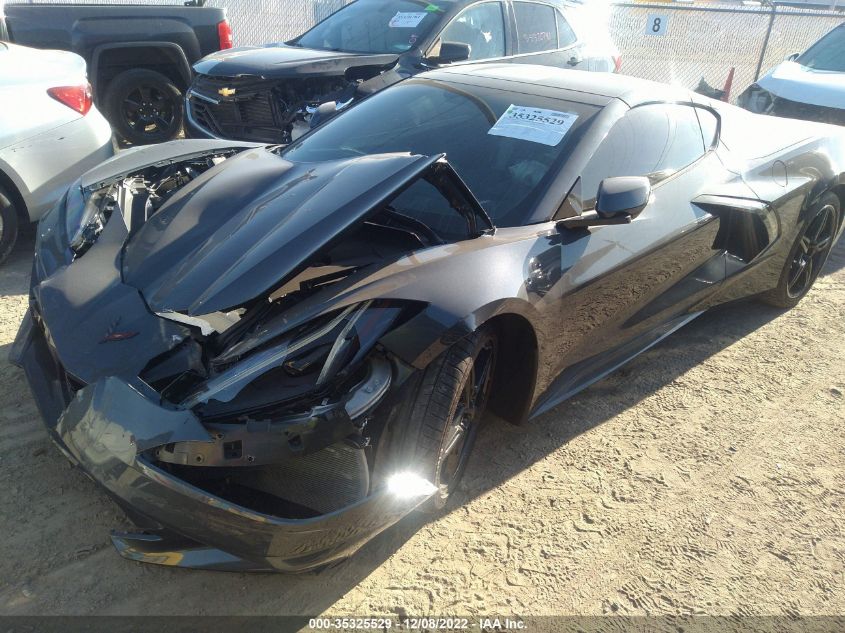 2021 CHEVROLET CORVETTE 2LT VIN: 1G1YB2D42M5101709