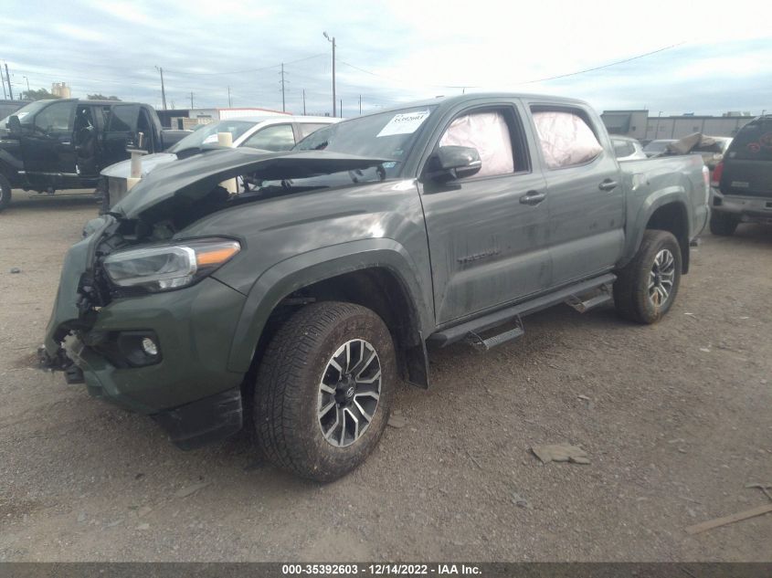 2022 TOYOTA TACOMA 4WD SR/SR5/TRD SPORT VIN: 3TMCZ5AN5NM482026