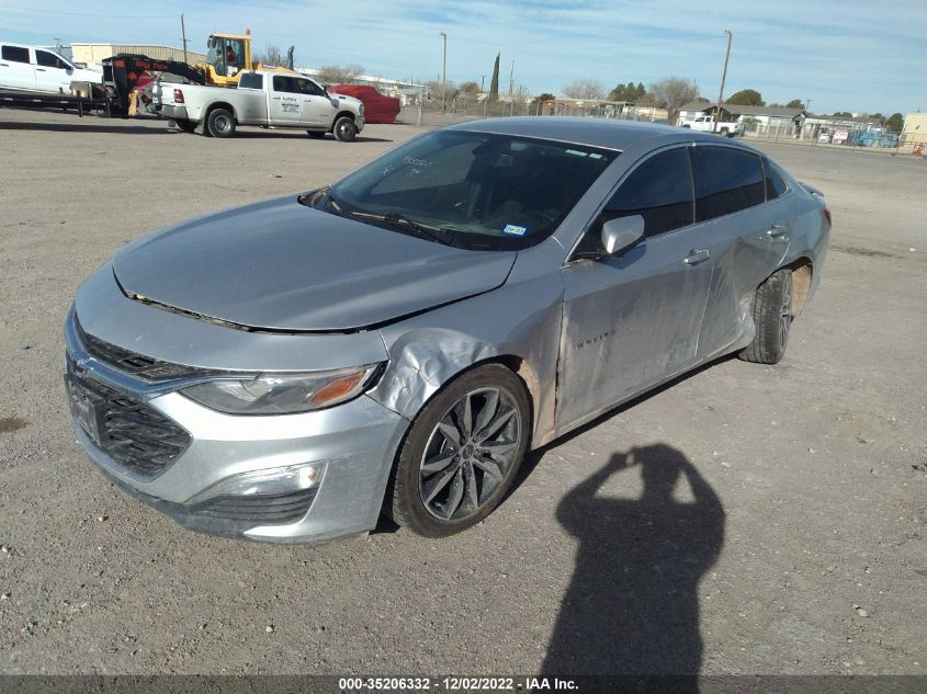 2020 CHEVROLET MALIBU RS VIN: 1G1ZG5ST9LF148889