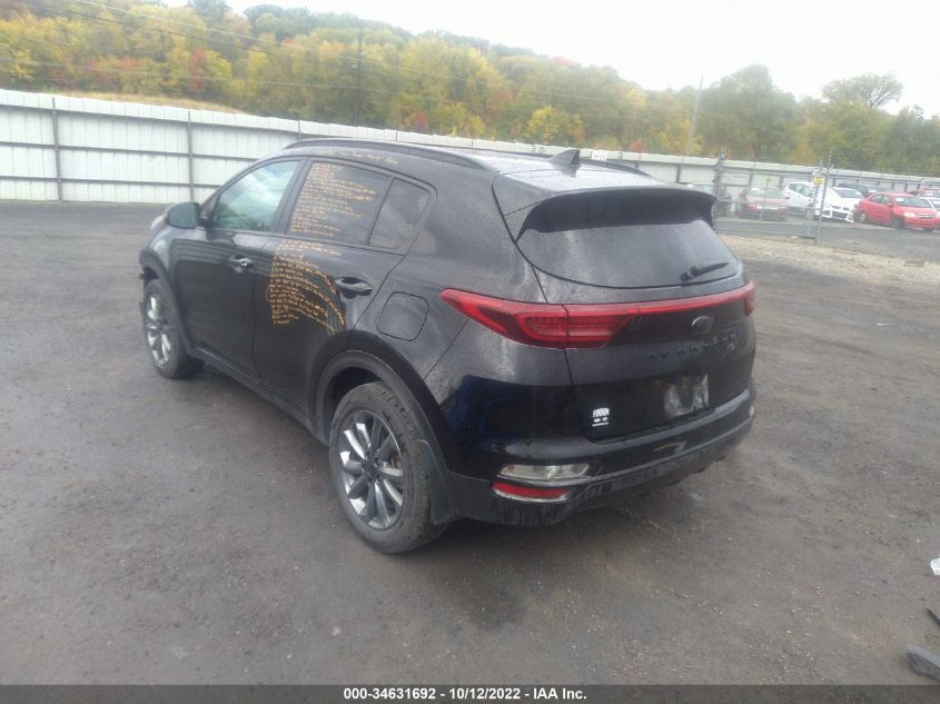 2021 KIA SPORTAGE S VIN: KNDP6CAC7M7876147