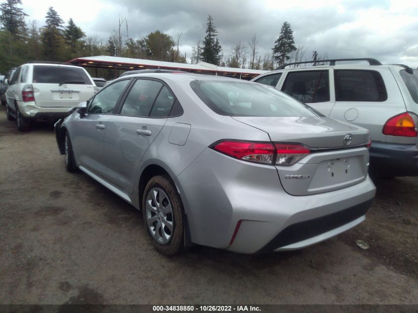 2022 TOYOTA COROLLA L/LE/XLE VIN: 5YFBPMBE9NP280132