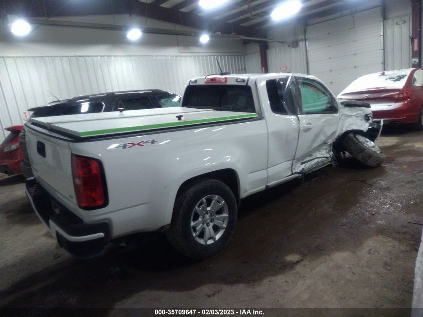 2021 CHEVROLET COLORADO 4WD LT VIN: 1GCHTCEA1M1244012