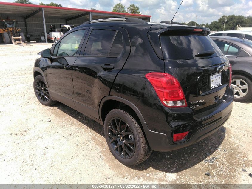 2022 CHEVROLET TRAX LT VIN: KL7CJPSM9NB539745