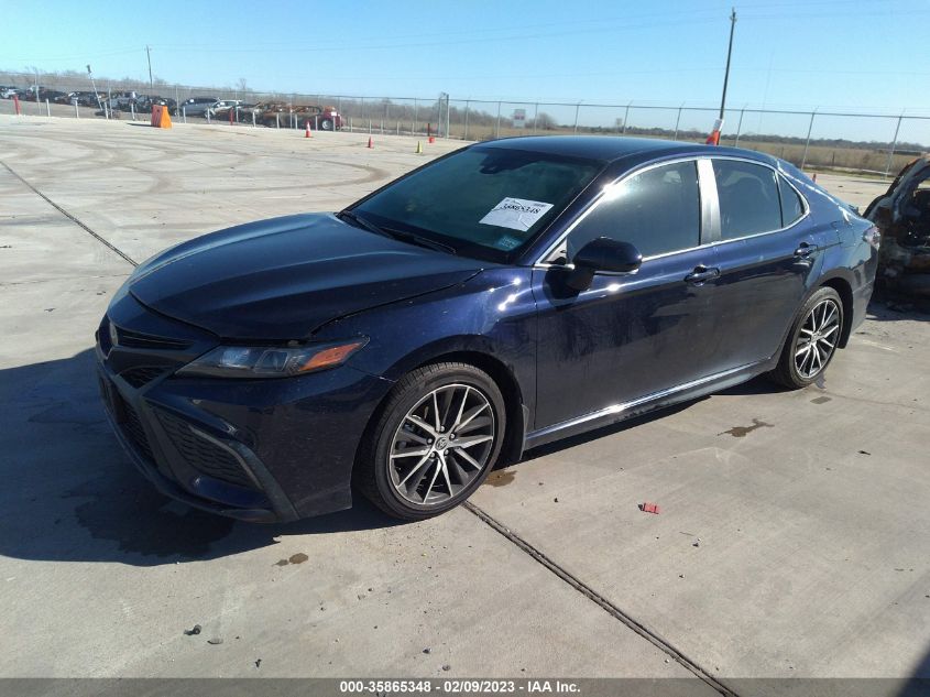 2022 TOYOTA CAMRY SE VIN: 4T1G11AK7NU039875