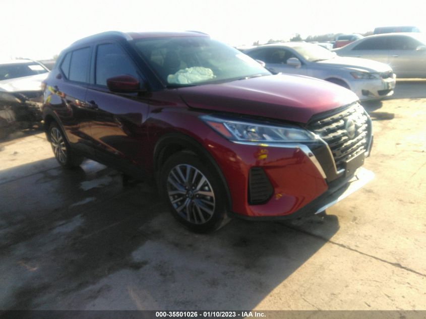 2022 NISSAN KICKS SV VIN: 3N1CP5CV6NL529866