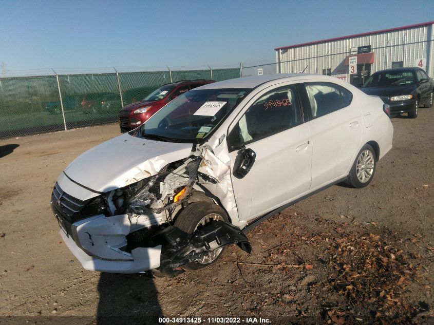 2022 MITSUBISHI MIRAGE G4 ES/LE/BLACK EDITION VIN: ML32FUFJXNHF05556