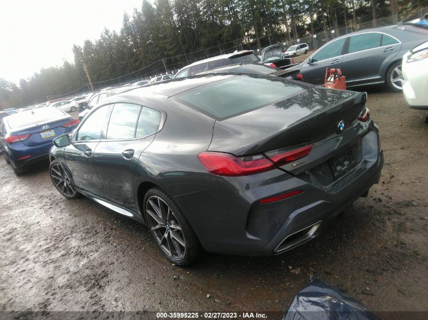 2022 BMW 8 SERIES M850I VIN: WBAGV8C01NCH58932