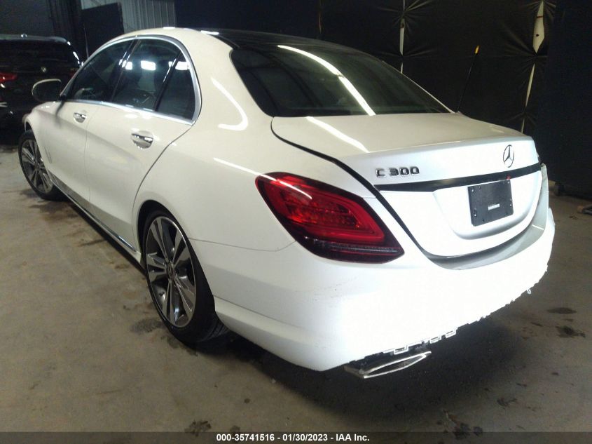 2021 MERCEDES-BENZ C-CLASS C 300 VIN: W1KWF8DB7MR644038