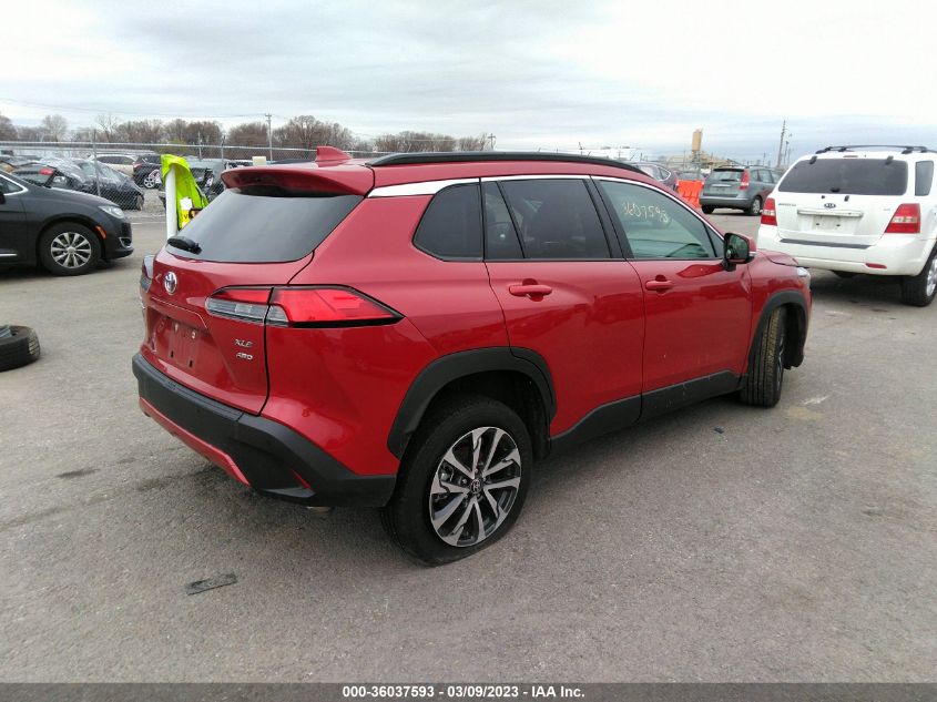 2022 TOYOTA COROLLA CROSS XLE VIN: 7MUDAABG0NV026865
