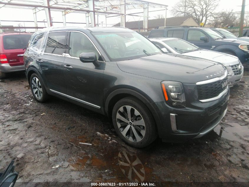 2022 KIA TELLURIDE EX VIN: 5XYP3DHC7NG261221