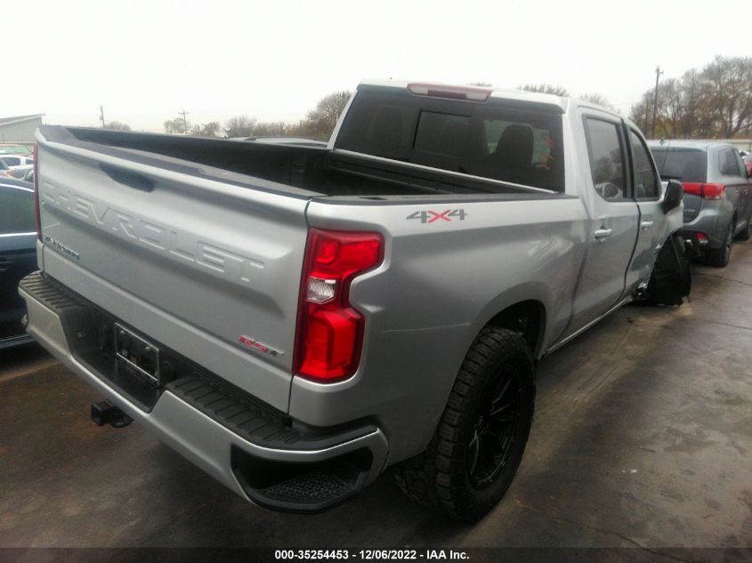 2021 CHEVROLET SILVERADO 1500 RST VIN: 3GCUYEET3MG242714