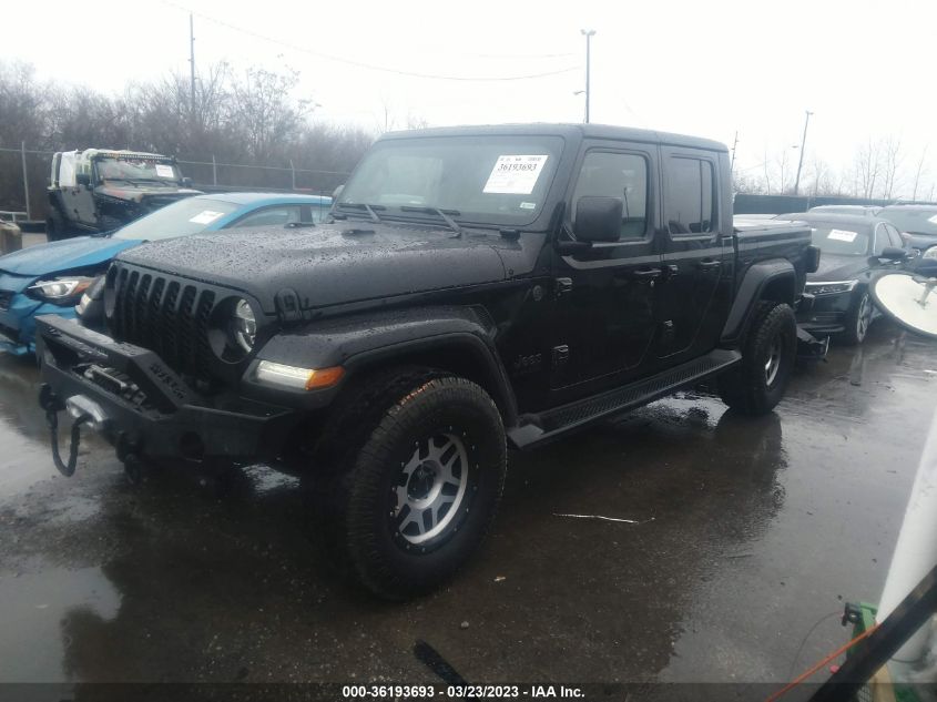 2022 JEEP GLADIATOR SPORT S VIN: 1C6HJTAG1NL156123