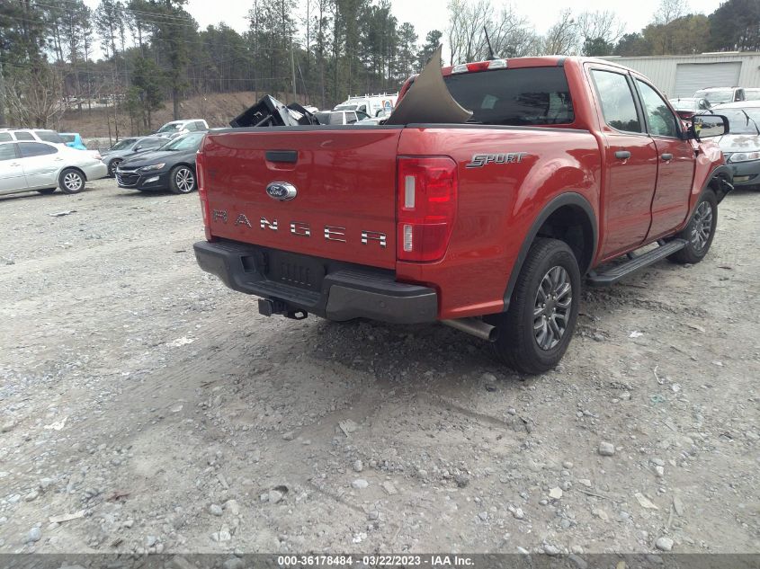 2022 FORD RANGER XL/XLT/LARIAT VIN: 1FTER4EH1NLD17504