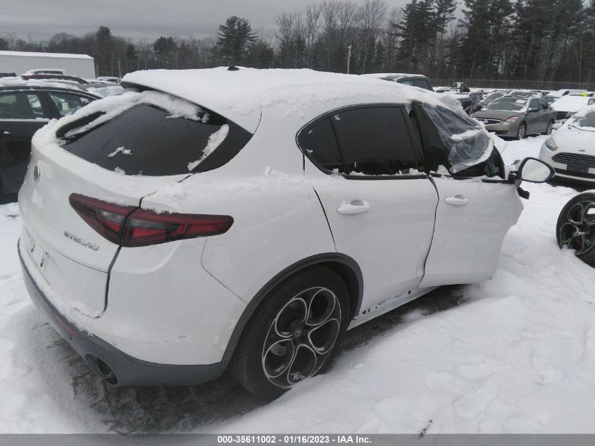 2022 ALFA ROMEO STELVIO TI VIN: ZASPAKBN2N7D26193