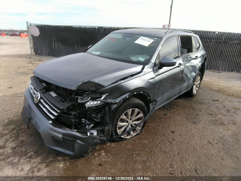 2020 VOLKSWAGEN TIGUAN S VIN: 3VV1B7AX2LM009451