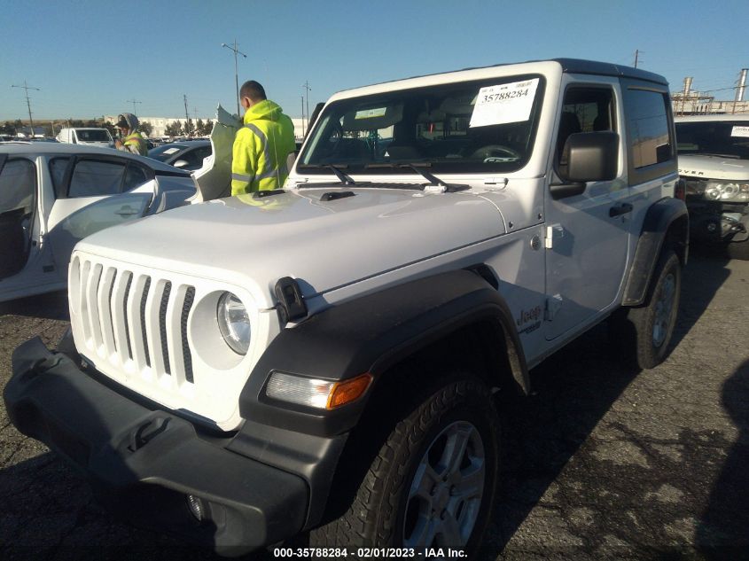 2021 JEEP WRANGLER SPORT S VIN: 1C4GJXAN8MW579966