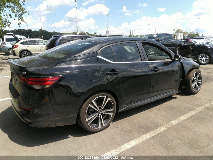 2021 NISSAN SENTRA SR VIN: 3N1AB8DV1MY205618