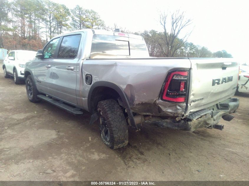 2021 RAM 1500 REBEL VIN: 1C6SRFLT4MN525070