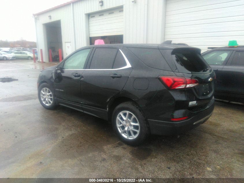 2022 CHEVROLET EQUINOX LT VIN: 3GNAXKEV0NL236679