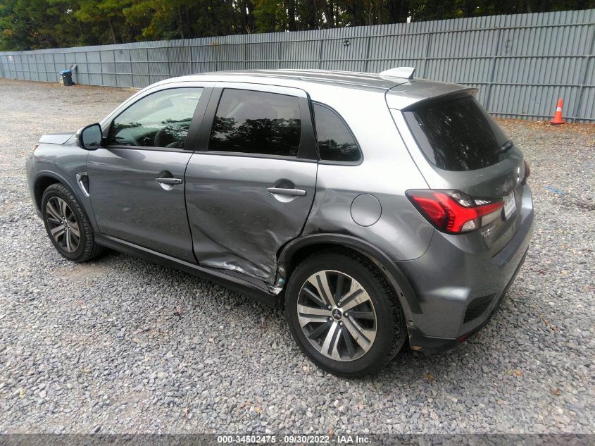 2021 MITSUBISHI OUTLANDER SPORT ES/SE/LE/BE VIN: JA4ARUAU6MU019177