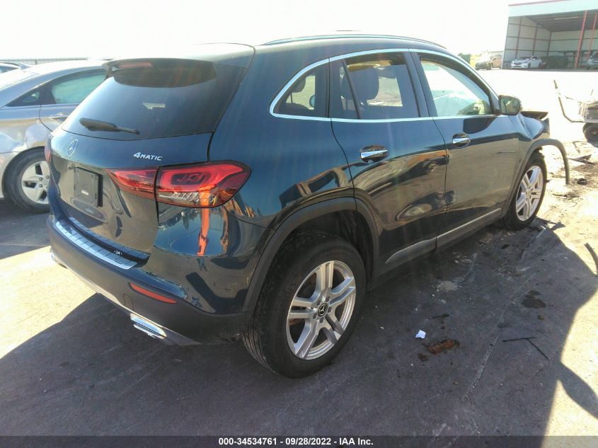 2021 MERCEDES-BENZ GLA GLA 250 VIN: W1N4N4HB4MJ223831