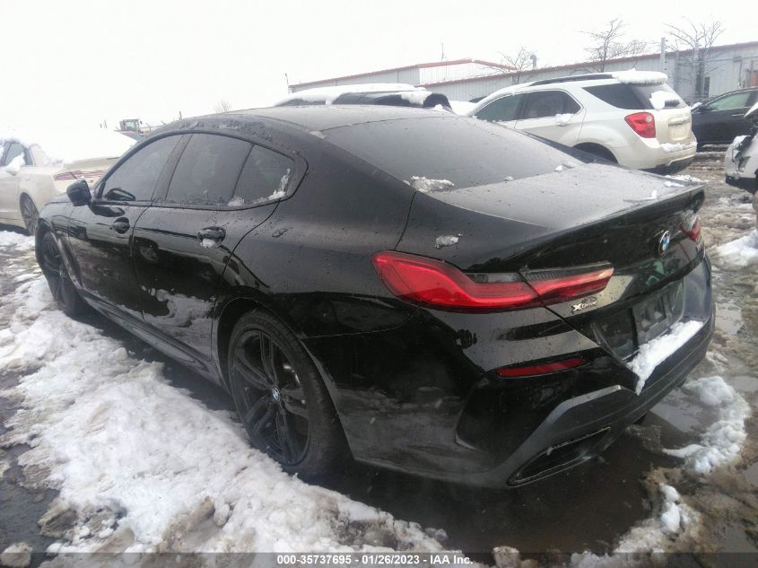 2022 BMW 8 SERIES M850I VIN: WBAGV8C03NCJ27810
