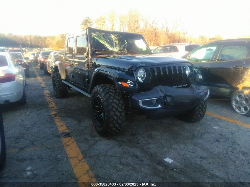2022 JEEP GLADIATOR SPORT S VIN: 1C6HJTAG4NL129756