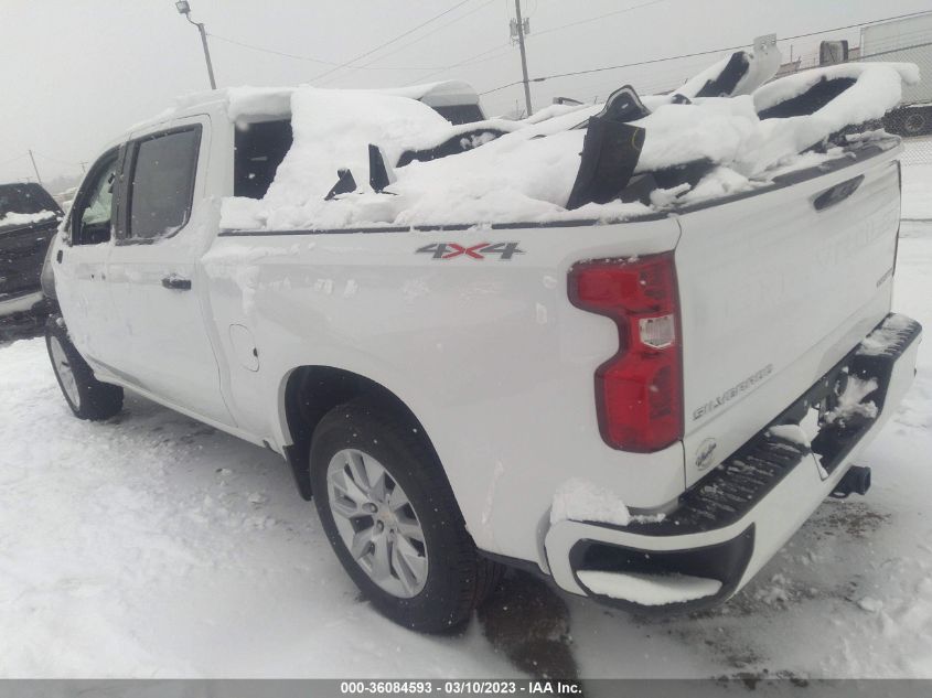 2022 CHEVROLET SILVERADO 1500 CUSTOM VIN: 1GCPDBEK7NZ605371