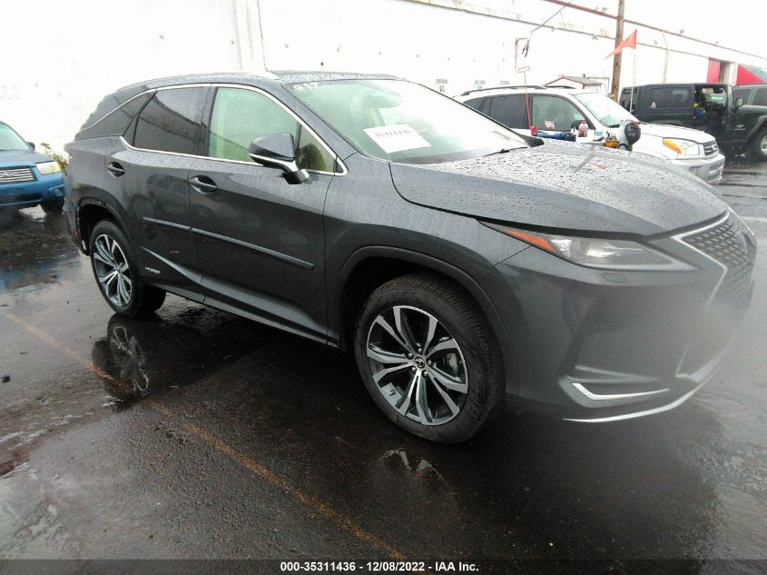 2022 LEXUS RX RX 450HL VIN: JTJHGKFA4N2027236