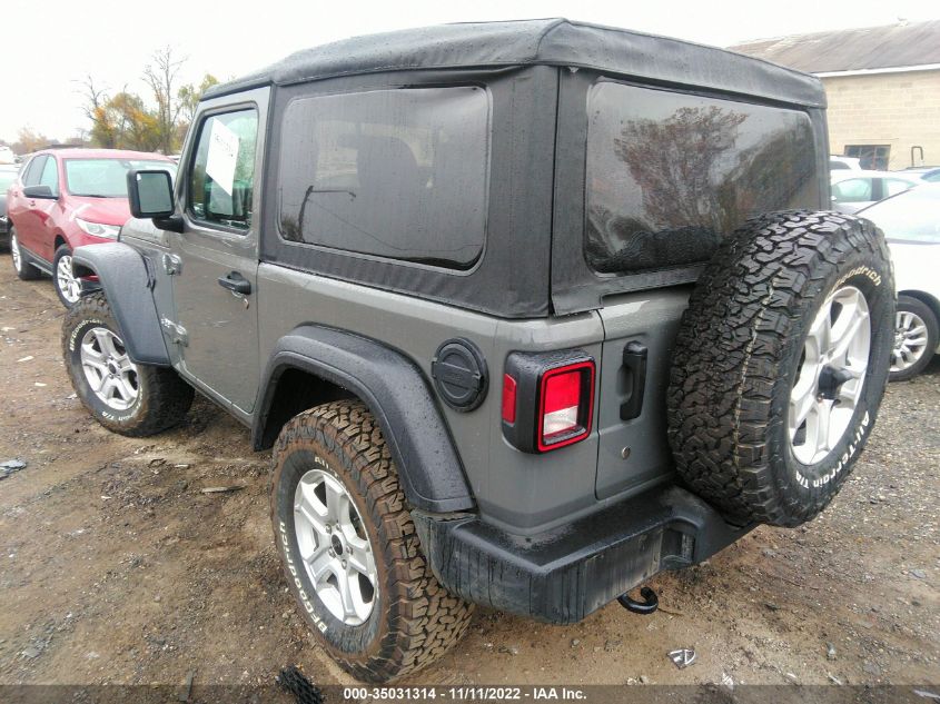 2020 JEEP WRANGLER SPORT S VIN: 1C4GJXAN8LW229106
