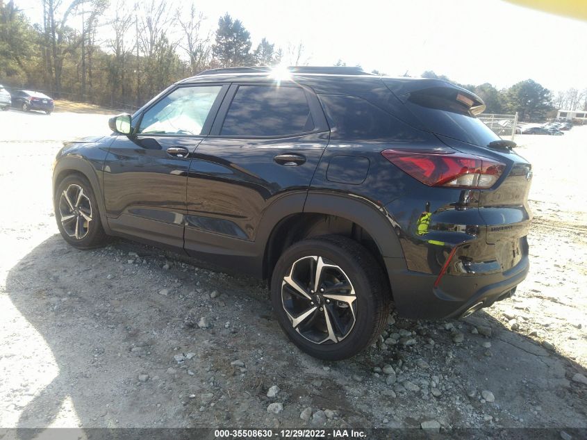 2022 CHEVROLET TRAILBLAZER RS VIN: KL79MTSL1NB147344